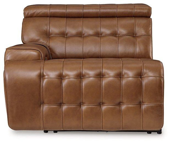 Temmpton Power Reclining Sectional Loveseat with Console