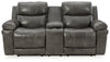 Edmar Power Reclining Loveseat with Console