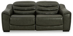 Center Line Power Reclining Sectional Loveseat