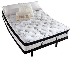 Chime 12 Inch Hybrid 2-Piece Mattress Set