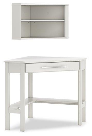 Grannen Home Office Corner Desk with Bookcase image