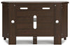 Camiburg Corner TV Stand with Electric Fireplace