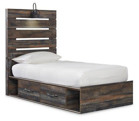 Drystan Bed with 2 Storage Drawers