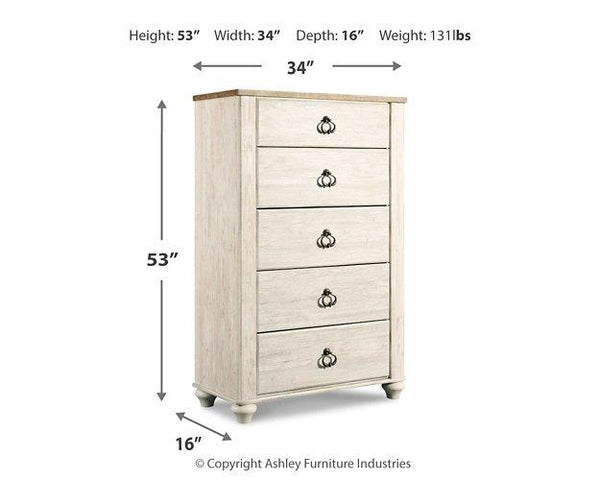 Willowton Chest of Drawers