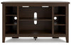 Camiburg Corner TV Stand with Electric Fireplace