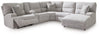 Acklen Place Power Reclining Sectional with Chaise