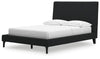 Cadmori Upholstered Bed with Roll Slats