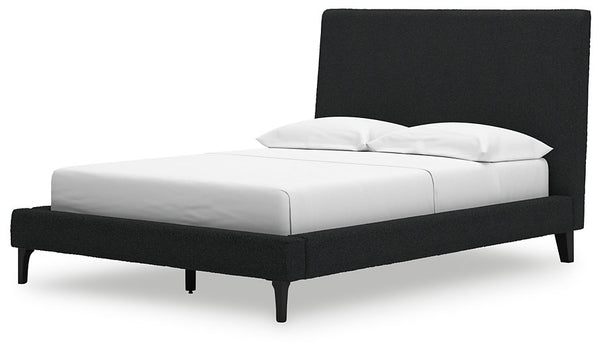 Cadmori Upholstered Bed with Roll Slats