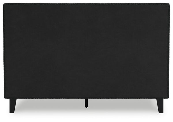 Cadmori Upholstered Bed with Roll Slats