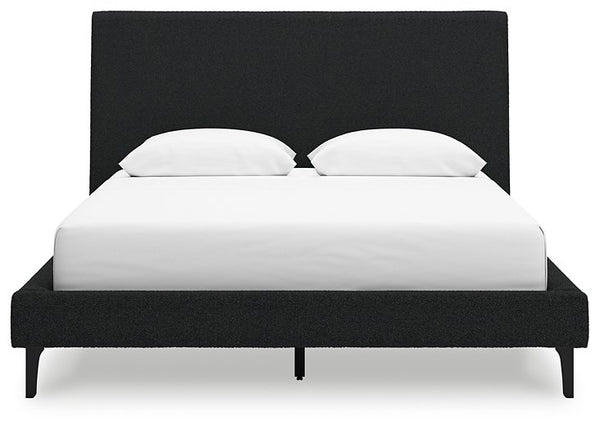 Cadmori Upholstered Bed with Roll Slats