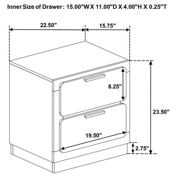 Caraway 5 Pc Bedroom Set