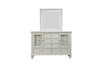 Sandy Beach 11-drawer Rectangular Dresser Cream White