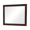 Jessica Rectangular Wall Dresser Mirror Cappuccino