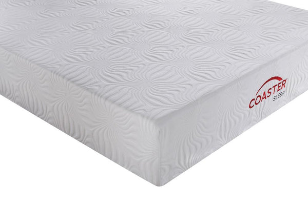 Ian Eastern King Memory Foam Mattress White