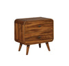 Robyn 2-drawer Nightstand Dark Walnut