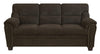 Clementine Upholstered Sofa with Nailhead Trim Brown