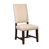 Twain Upholstered Side Chairs Beige (Set of 2)