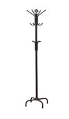 Collier 12-hook Coat Rack Black