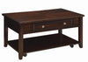 Bradford Rectangular Lift Top Coffee Table Walnut