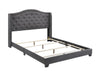 Sonoma Camel Back Queen Bed Grey