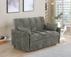 Cotswold Tufted Cushion Sleeper Sofa Bed Dark Grey