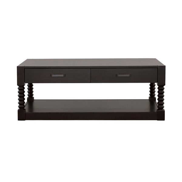 Meredith 2-drawer Coffee Table Coffee Bean