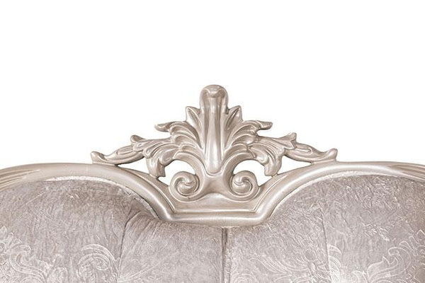 Acapulco White & Espresso Loveseat