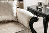 Acapulco White & Espresso Loveseat