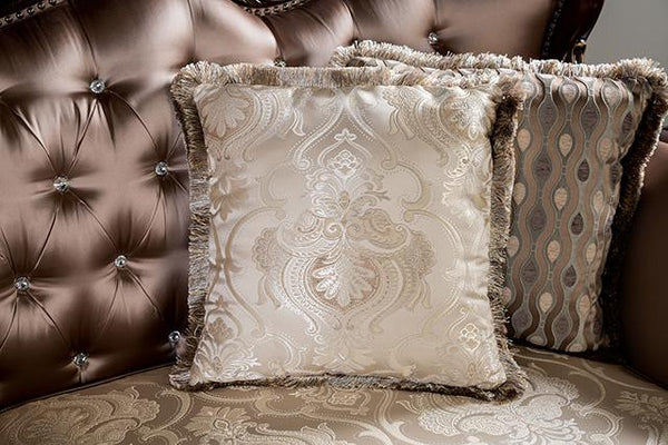 Albacete Loveseat Campage & Walnut