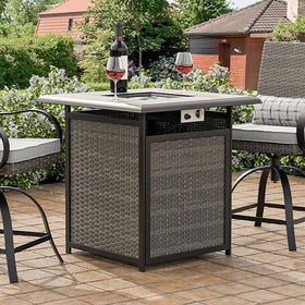 Arosa Fire Pit Counter Ht. Table