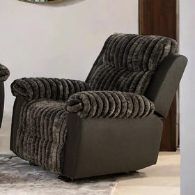 Dionysus Manual Glider Recliner Brown