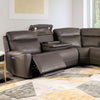 EDMONDUS Power Sectional, Dark Gray