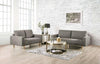 ELVERUM Loveseat, Charcoal Gray