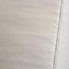 Bienne Loveseat Manual Recliner White & Black