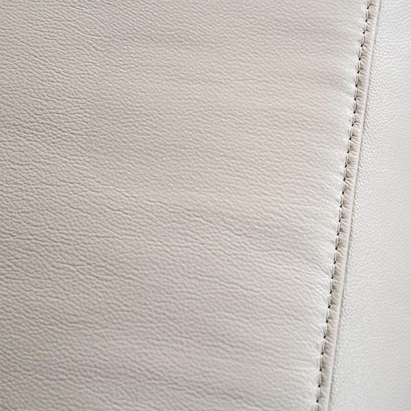 Bienne Sofa Manual Recliner White & Black