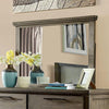 Berenice Mirror Espresso, Beige, & Brown