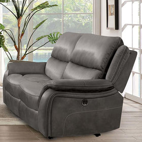 HENRICUS Loveseat, Dark Gray