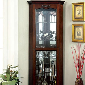 ORTLEY Walnut Curio