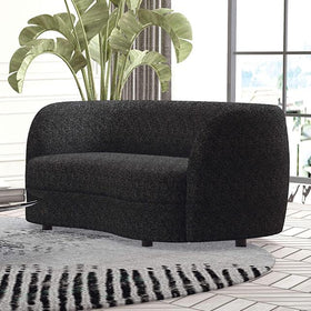 VERSOIX Loveseat, Black