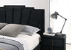 FLORIZEL Queen Bed, Black