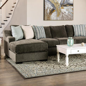 FARRINGDON Sectional, Dark Gray