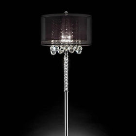 Ivy Chrome Floor Lamp