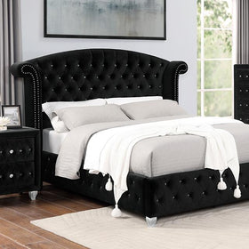 ZOHAR E.King Bed, Black