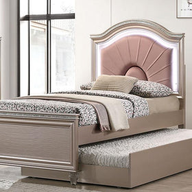 ALLIE Twin Bed, Rose Gold