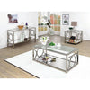 RYLEE Chrome Coffee Table, Chrome