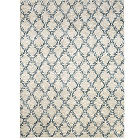 Acanthus Light Gray/Blue 8' X 10' Area Rug