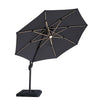 Nuti 10 Ft Round Umbrella w/ LED Light + 37