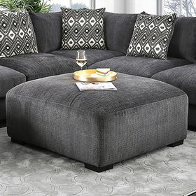 Kaylee Gray Ottoman