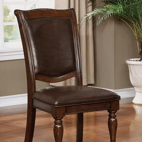 Alpena Brown Cherry/Espresso Side Chair (2/CTN)