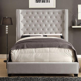 ROSABELLE Queen Bed, Ivory